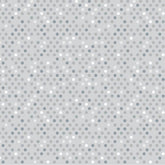 BENARTEX - Dazzle Dots 2 by Christa Watson - Confetti Drop - Grey (Sold By 1/2 Meter)